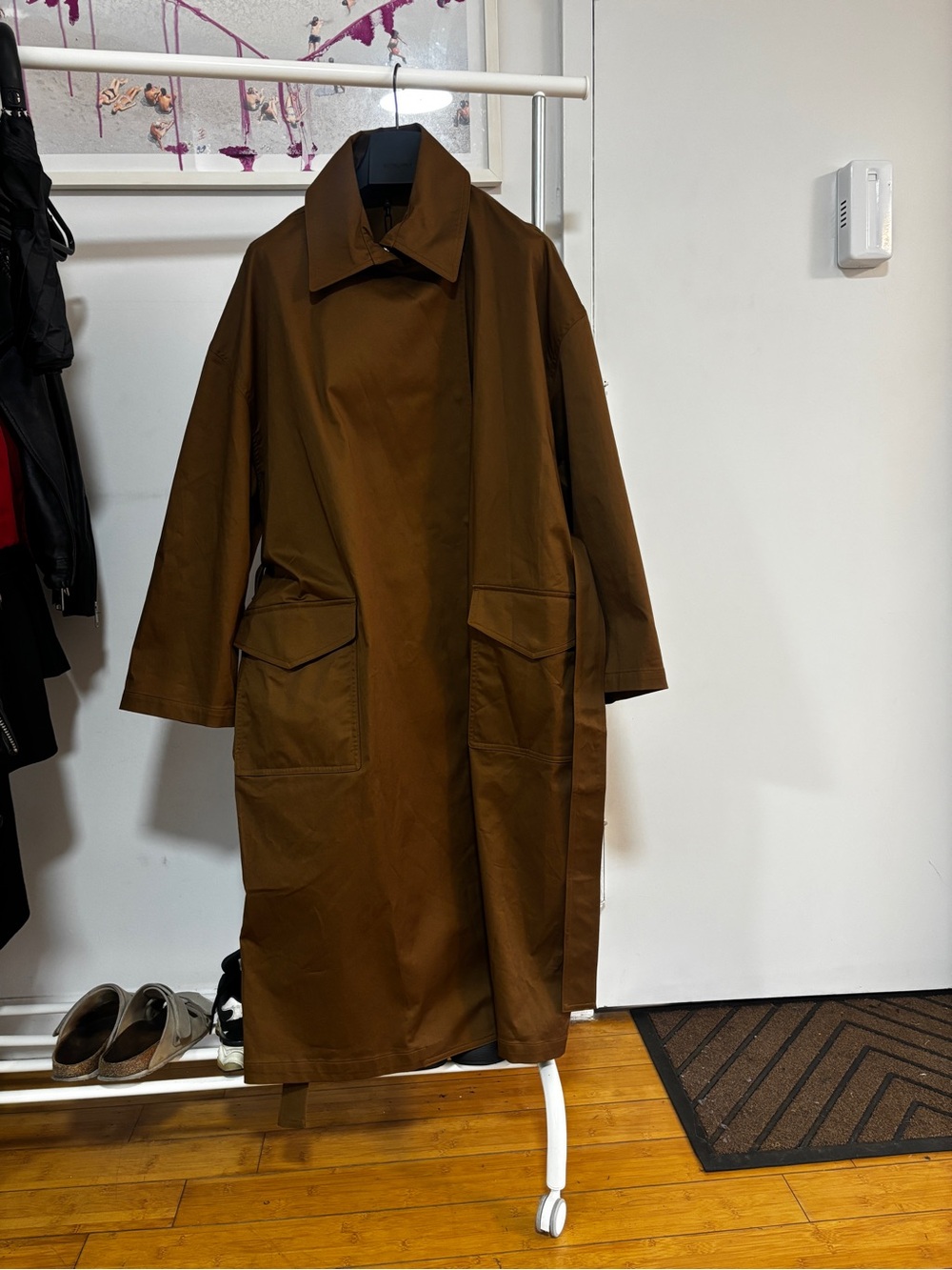 rag & bone Brown Oversized Trench Coat
